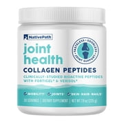 NativePath Joint Health Collagen Peptides, Fortigel & Verisol Grass-Fed Type 1 & 3, Joint Comfort & Mobility, 30 Servings