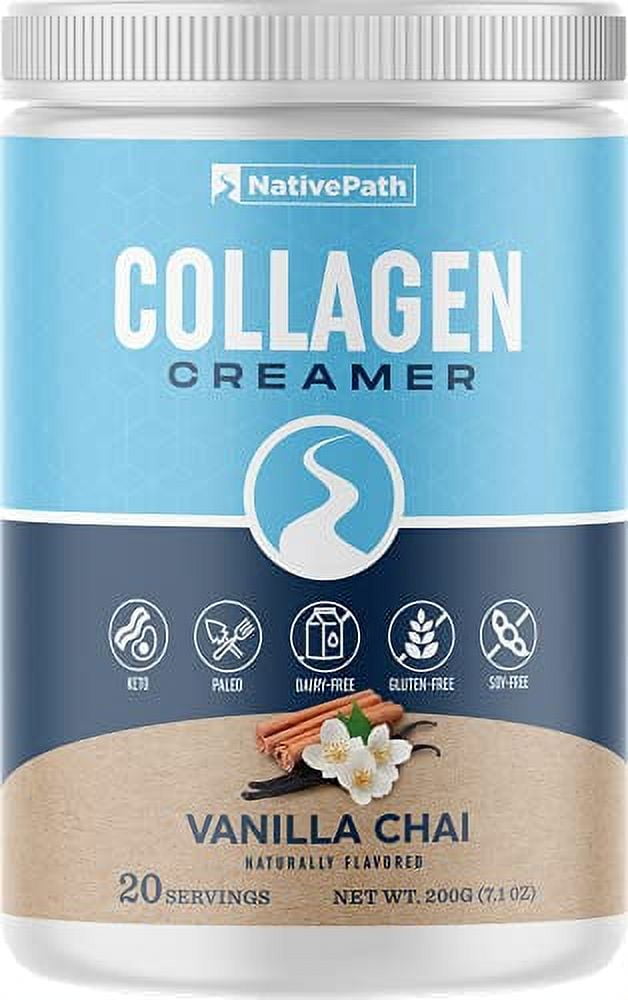 NativePath Keto Coffee Creamer Powder Vanilla Chai — KetoFriendly, Non
