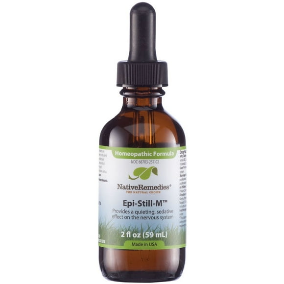 NativeRemedies Epi-Still-M - Natural Homeopathic Formula Provides a Quieting, Sedative Effect on the Nervous System - Reduces the Frequency of Stress-Induced Episodes - 59 mL