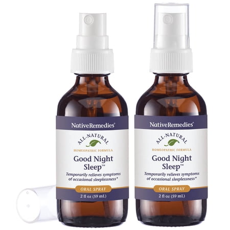 Native Remedies® Good Night Sleep Oral Spray 2-Pack