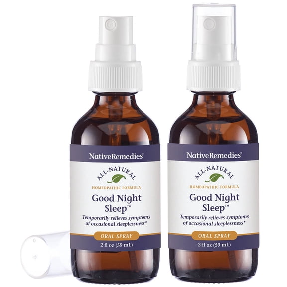 Native RemediesĀ® Good Night Sleep Oral Spray 2-Pack