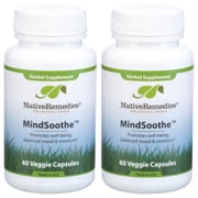 NativeRemedies  MindSoothe  Veggie Cap 2 Pack