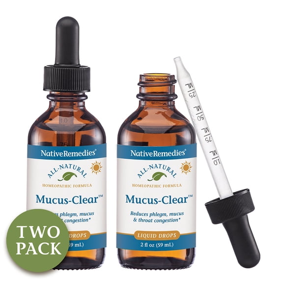 NativeRemedies Mucus-Clear 2 Pack