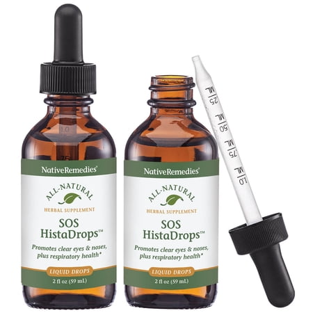 NativeRemedies SOS HistaDrops 2Pack