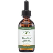 NativeRemedies TinnaRex - جميع مكملات الأعشاب الطبيعية تعزز السمع الواضح وغير المضطرب - تدعم هياكل الأذن ، التوصيل الصوتي والنقل - 59 مل