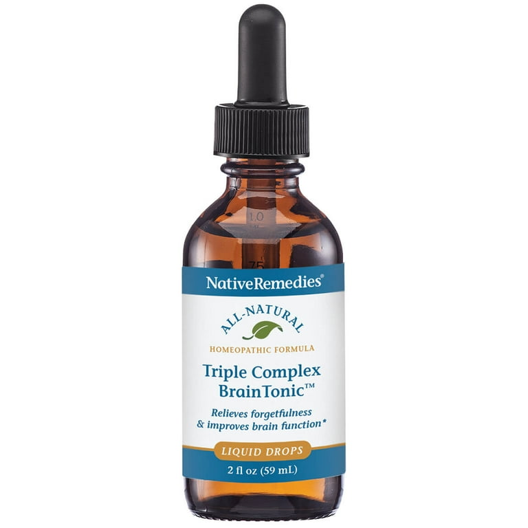 NativeRemedies Triple Complex Brain Tonic - Natural Homeopathic