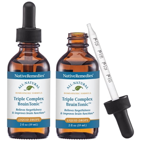 NativeRemedies® Triple Complex Brain Tonic 2 Pack