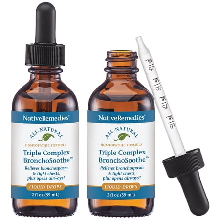 NativeRemedies Triple Complex BronchoSoothe 2 Pack