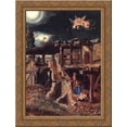 thumbnail image 1 of Nativity 20x24 Gold Ornate Wood Framed Canvas Art by Alsloot, Denys van, 1 of 2