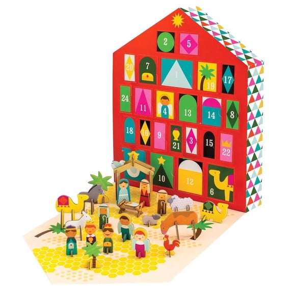 Nativity Advent Cal, (Hardcover)