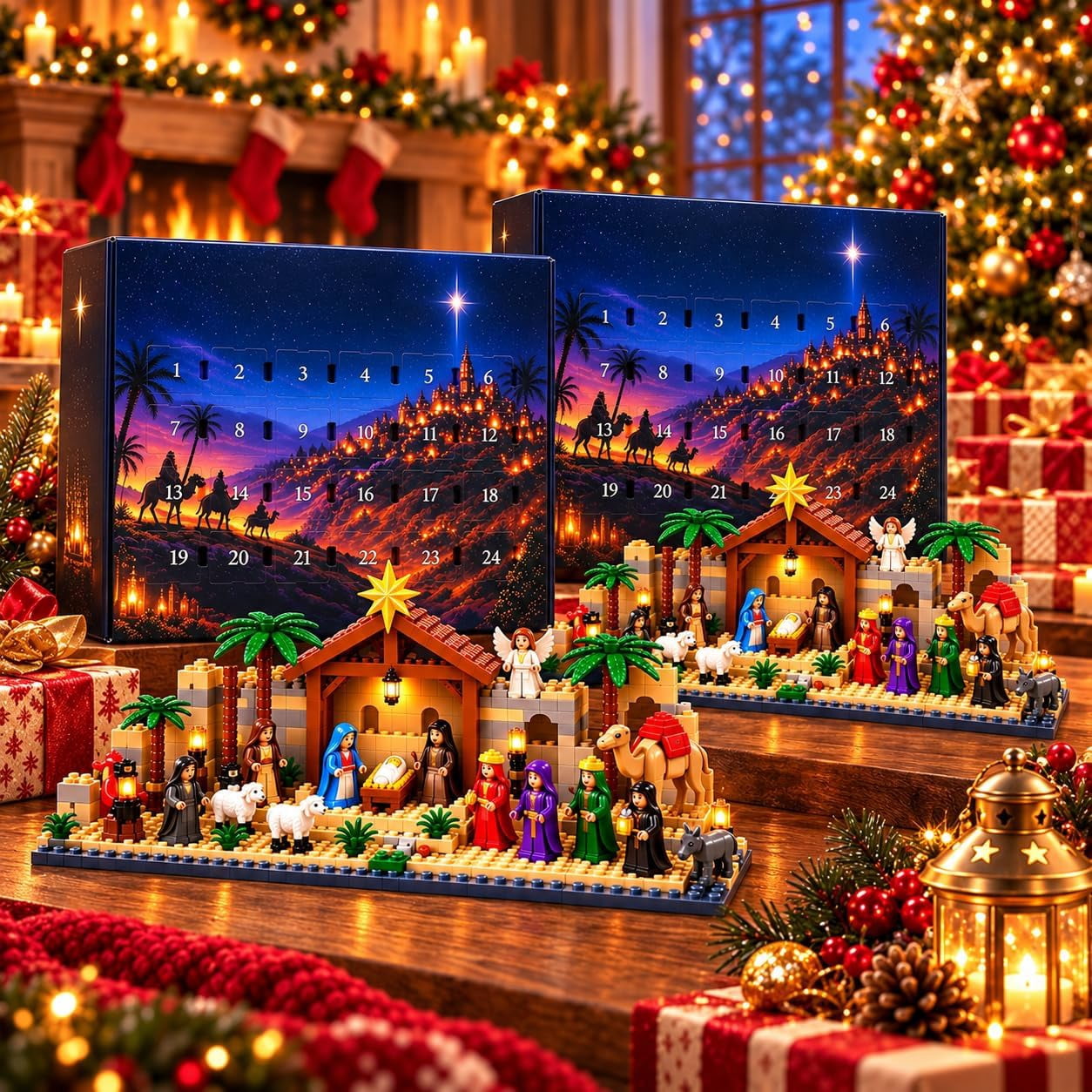 Nativity Advent Calendar 2026, Nativity Story Advent Calendar Blocks ...