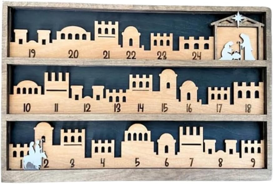Nativity Advent Calendar,Christmas Vacation Advent Calendar 2024,Jesus