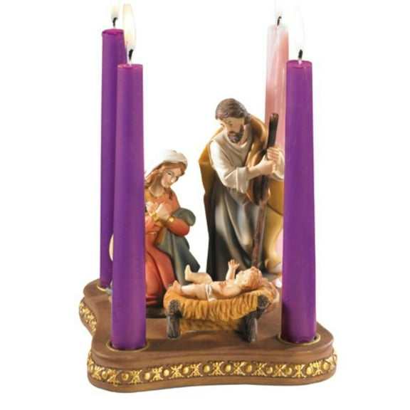 Nativity Advent Wreath