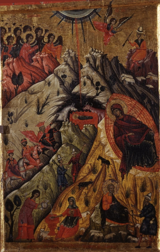 Nativity Canvas Art - (24 x 36)