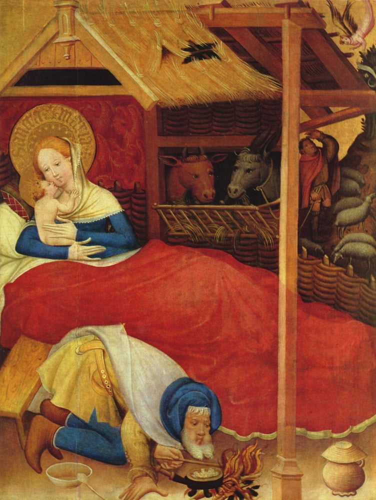 Nativity Canvas Art - Conrad von Soest (18 x 24)