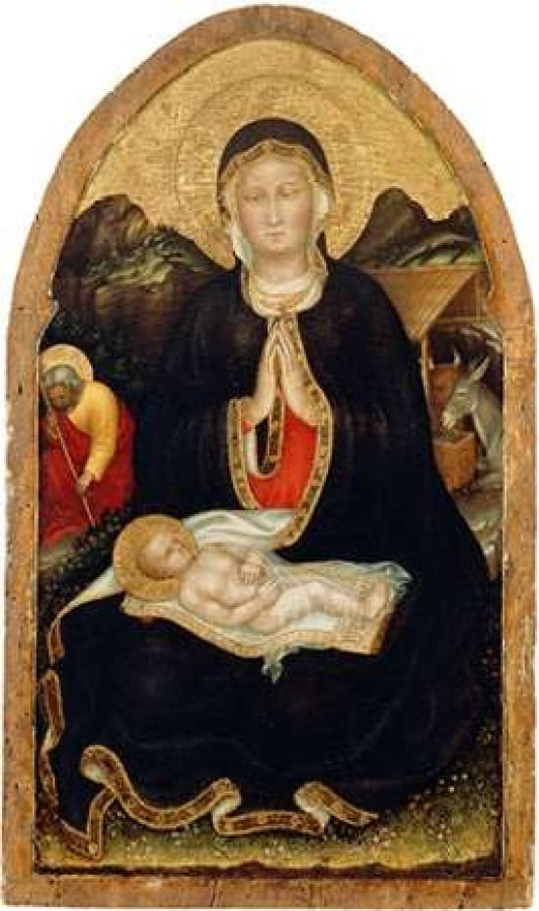 Nativity Canvas Art - Gentile Da Fabriano (24 x 36)