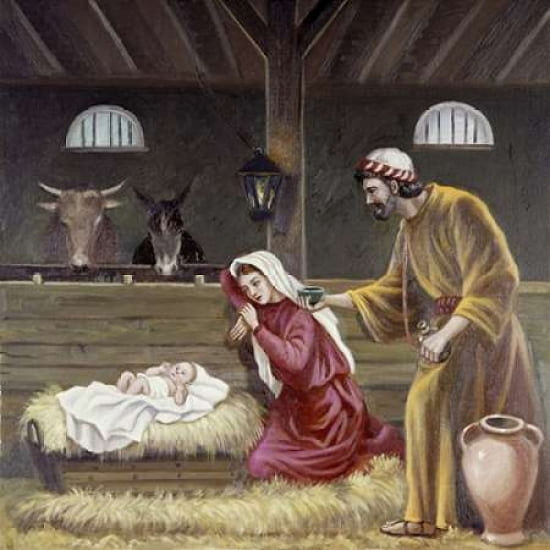 Nativity Canvas Art - Vittorio Bianchini (24 x 24)
