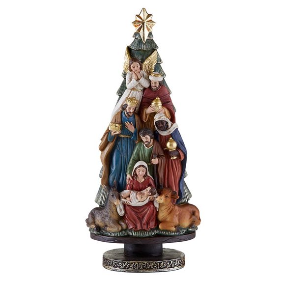 Nativity Christmas Tree