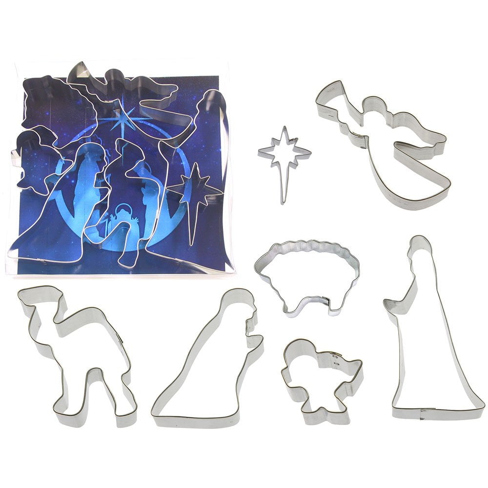 Nativity cookie cutter set sale
