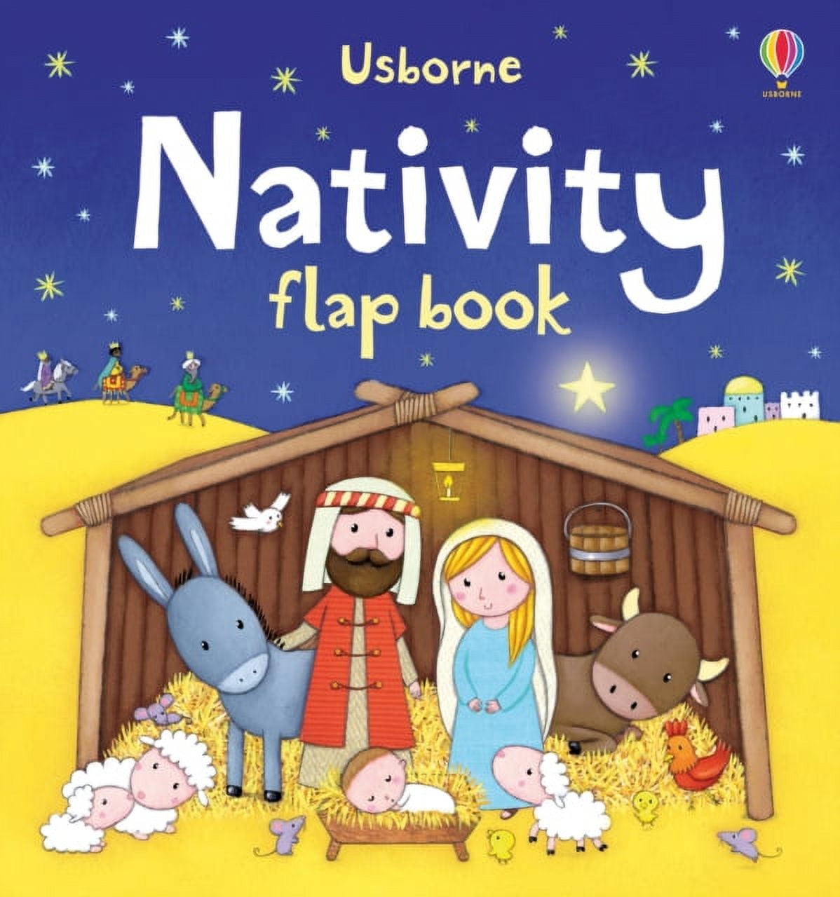 Nativity Flap Book (Usborne Flap Books) (Board book)