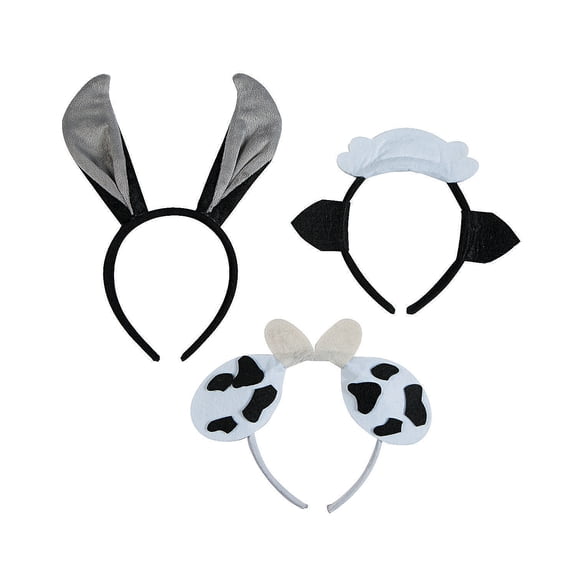 Nativity Headband Assortment - Party Wear - 12 Pieces