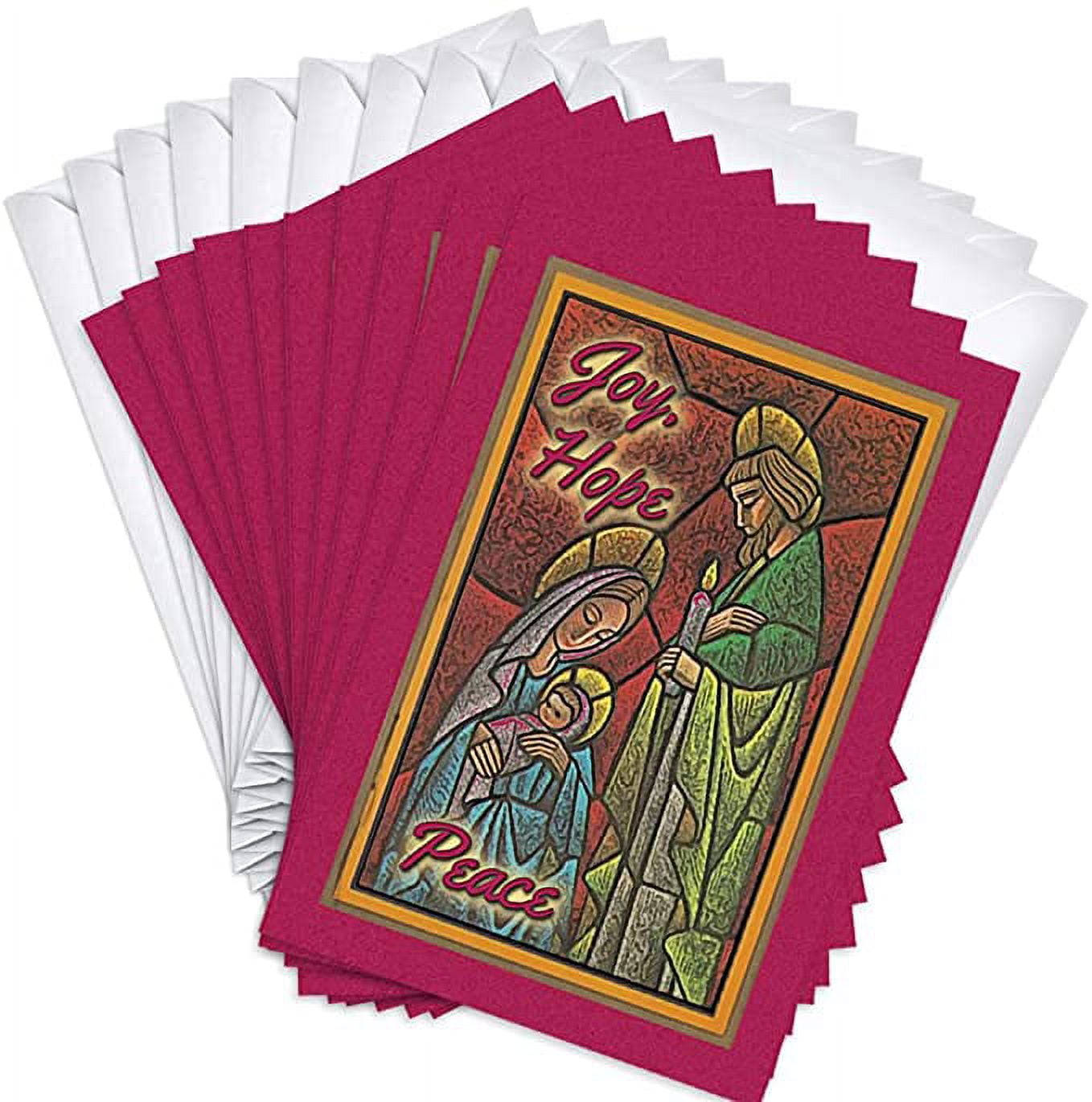 Nativity Icon Religious Christmas Boxed Greeting Cards 10 Pack Set