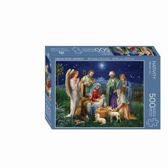 Nativity Jigsaw Puzzle, 500 Piece