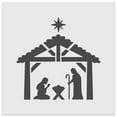 thumbnail image 1 of Nativity Manger Scene Christianity Christmas Jesus DIY Cookie Wall Craft Stencil - 9.0 Inch, 1 of 5