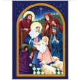 thumbnail image 1 of Nativity Night Garden Flag, 1 of 1