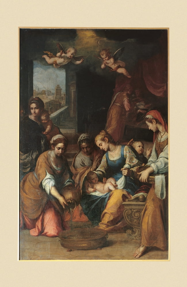 Nativity Of The Virgin Mary Canvas Art - (24 x 36)