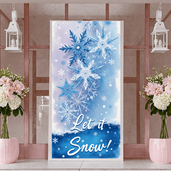 Nativity Scene Banner Religious Christmas Decoration Star of Bethlehem Backdrop for Holiday Display Church Event Festive Decoration