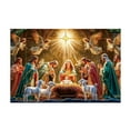 thumbnail image 1 of Nativity Scene Christmas Banner with Clip 60x90 Inch Religious Birth of Jesus Backdrop Manger Scene Christian Christmas Decorations Indoor Outdoor Church Party Wall Decor, 1 of 4