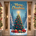 thumbnail image 1 of Nativity Scene Christmas Banner Merry Christmas Religious Decoration for Holiday Celebration Indoor Decoration Party Background, 1 of 9