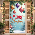 thumbnail image 1 of Nativity Scene Christmas Banner Merry Christmas Religious Decoration for Holiday Celebration Indoor Decoration Party Background, 1 of 9