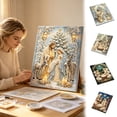 thumbnail image 1 of Nativity Scene Diamond Painting Kit, 5D DIY Jesus Pearl Art Kit for Adults, Jesus Christ & Religious Christmas Wall Decor with Frame, Christian Mosaic Craft Kits for Home Wall, B, 1 of 6
