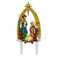 thumbnail image 1 of Nativity Scene Garden Stake Lighted Holy Family Ground Stake Outdoor Easy Install Light Up Christmas Stake for Lawn Yard, 1 of 7