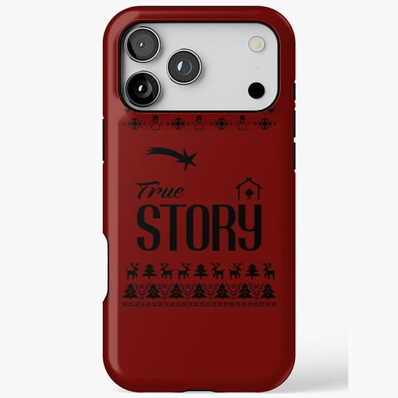 Nativity Scene Holiday iPhone Case 17 16 15 14 13 12 11 Pro Max