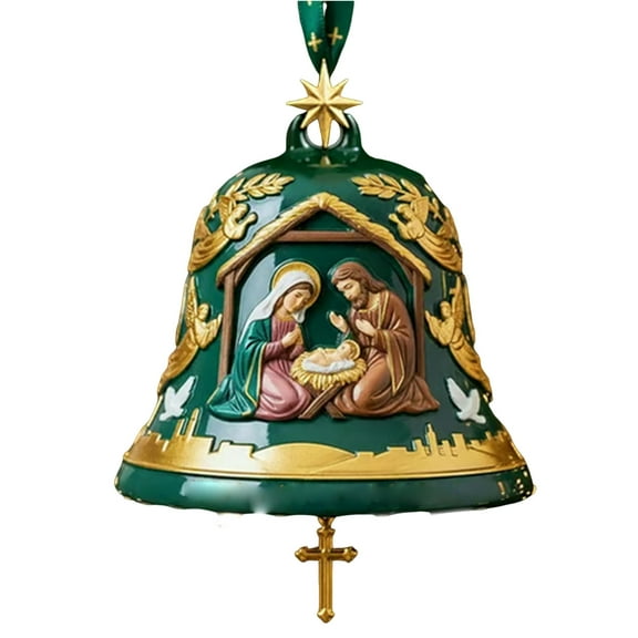Nativity Scene Ornaments, Gifts Boxed Keepsake,Christmas Tree Nativity Scene Hanging Ornaments,The Birth of Jesus Decor