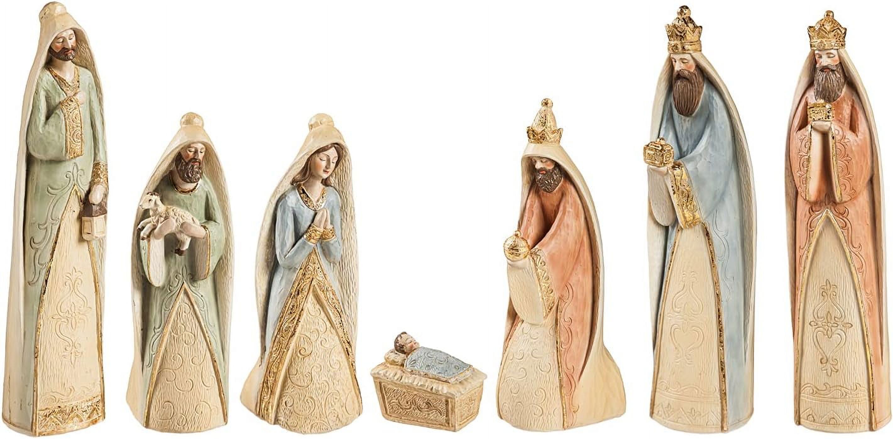 Nativity Scene, Set Of 7