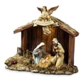 thumbnail image 1 of Nativity Stable with Holy Family Figurine, 1 of 2