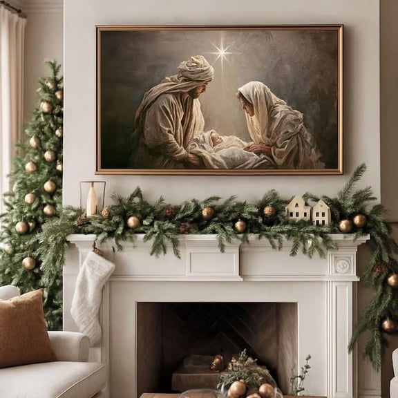Nativity X.mas Poster Size 24''x36'' Goldengate