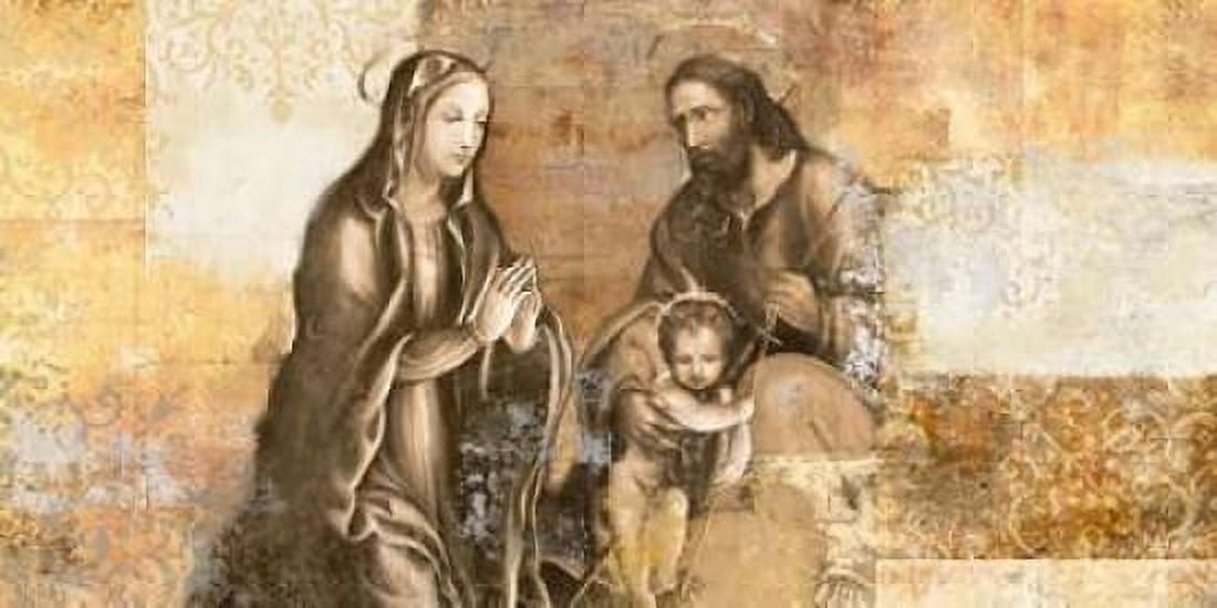 Nativity-after G Antonio Bazzi Canvas Art - Simon Roux (10 x 20)