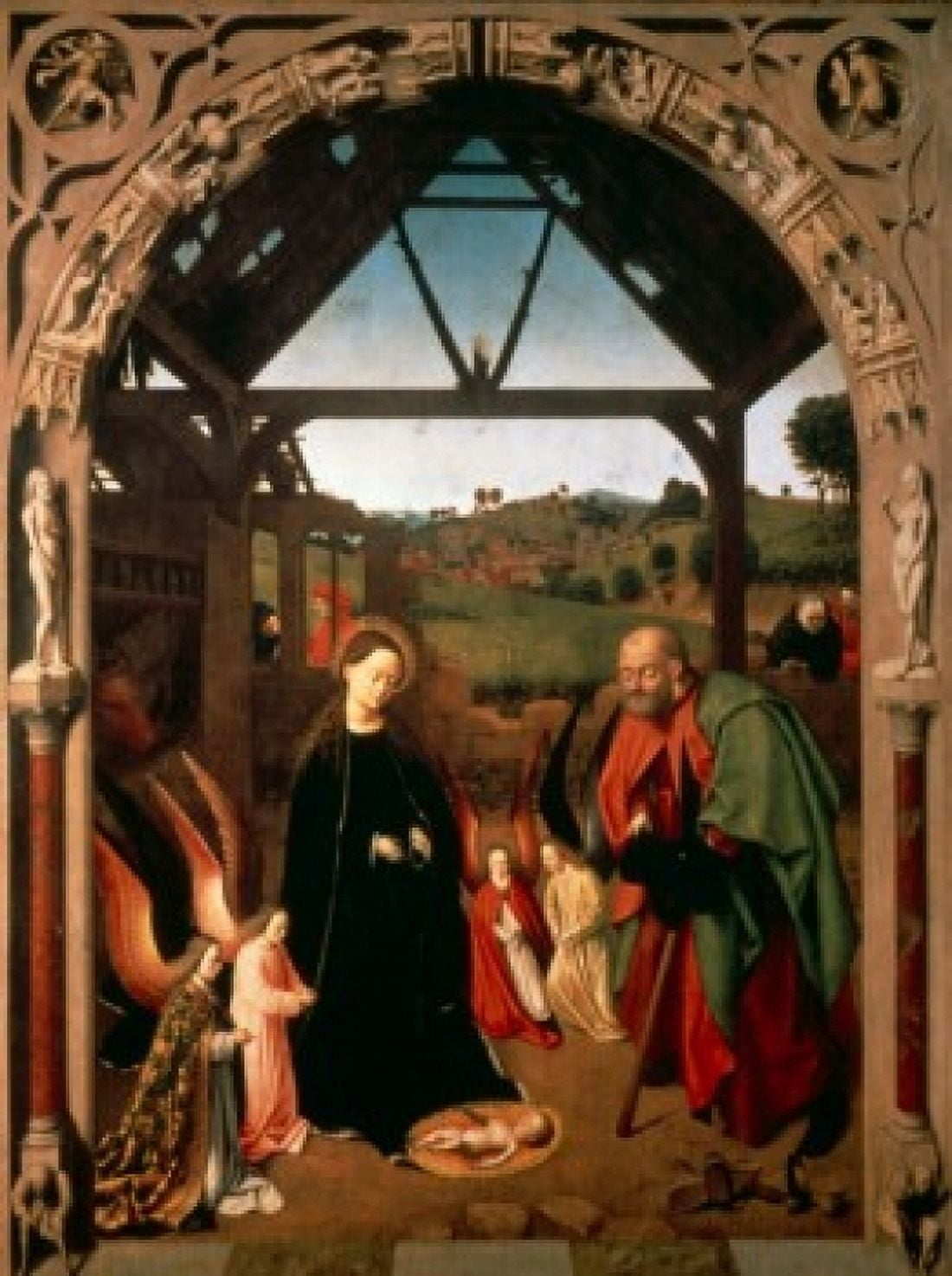 Nativity by Giorgio Giorgione (1477-1510) Canvas Art - Giorgio Giorgione (24 x 36)