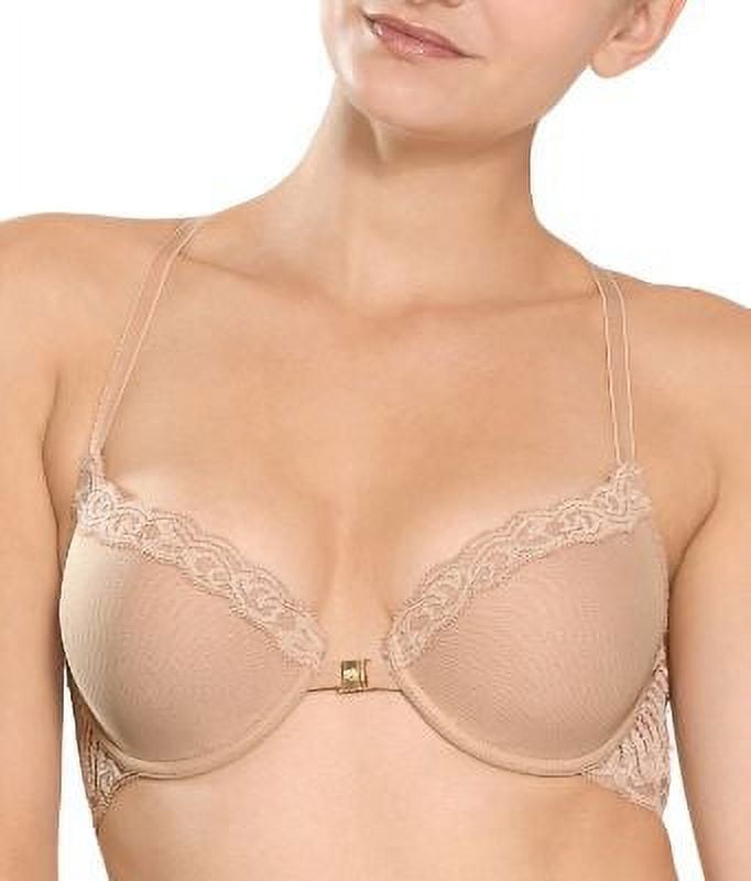 Hanes Ultimate ComfortBlend T-Shirt Front-Close Underwire Bra, Style HU01 