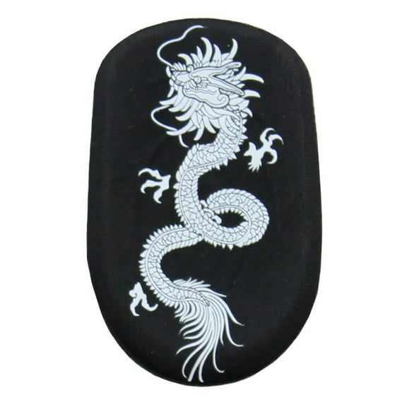 Natori Natori Dragon Print Heel Cushion (One Size, Black)