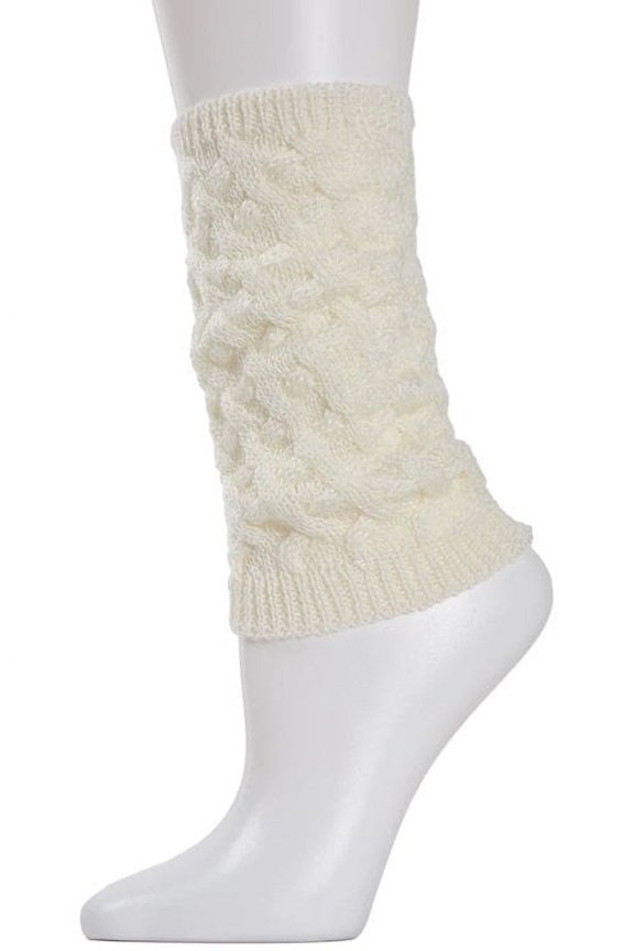 Entwined Lattice Wool-Blend Boot Toppers - Womens - Female