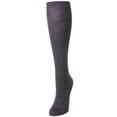 thumbnail image 1 of Natori Natori Medallion Knit Wool Blend Knee Socks - Womens - Female, 9-11, Deep Plum, 1 of 3