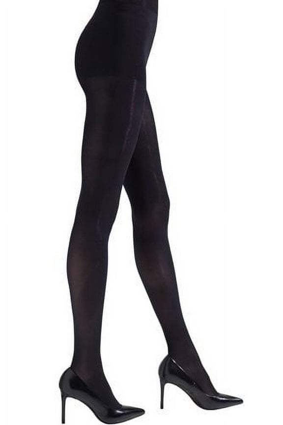 Perfectly Opaque Tights - Womens - Female (Medium/Large, Black)