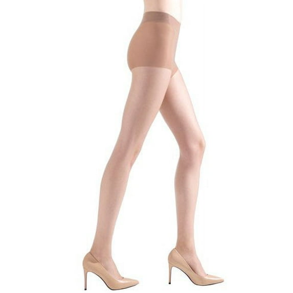 Natori Natori Ultra Bare Sheer Control Top Tights - Womens - Female, Large, Nude