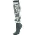 thumbnail image 1 of Natori Natori Women's Feather Lace Wool-blend Knee Socks - Womens - Female, 9-11, Dark Gray Heather, 1 of 4